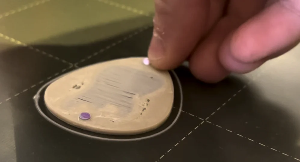 placing magnets in paused 3d print