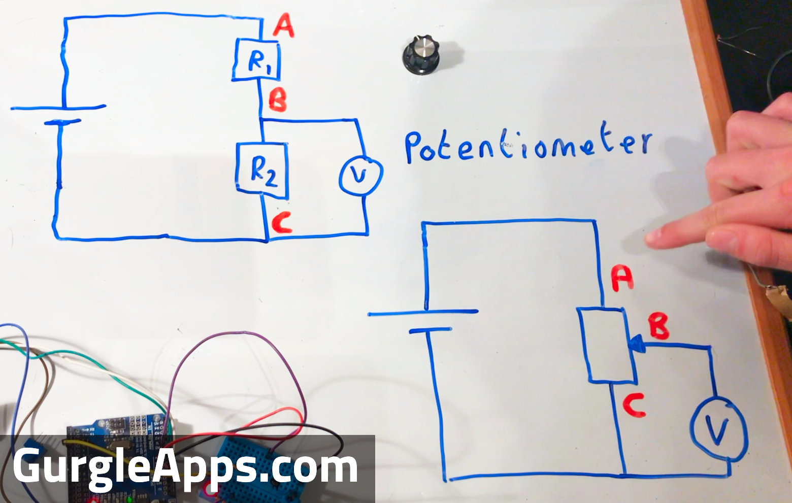 potentiometer circuit diagram