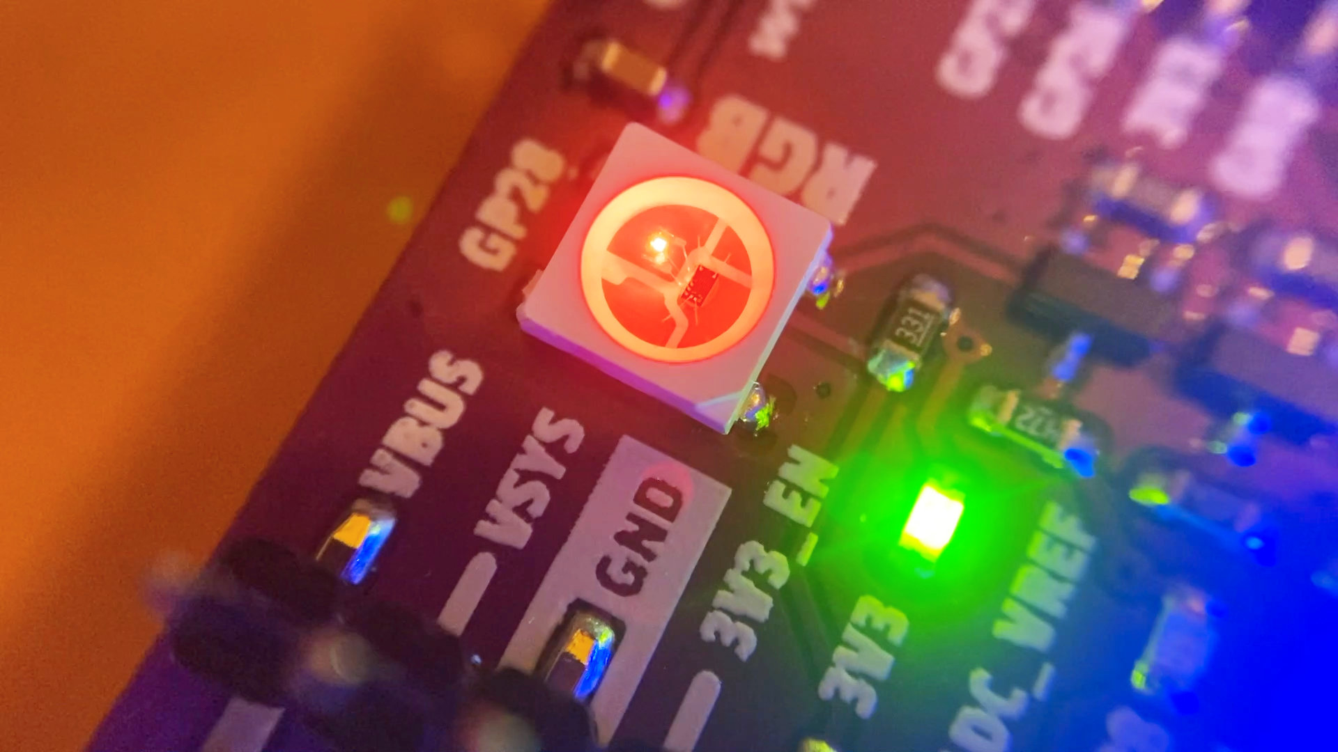 cytron maker pi pico rgb led