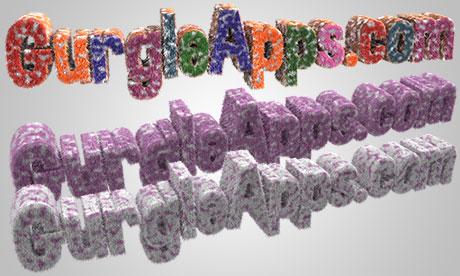 Gurgle Number Fluffy Logo