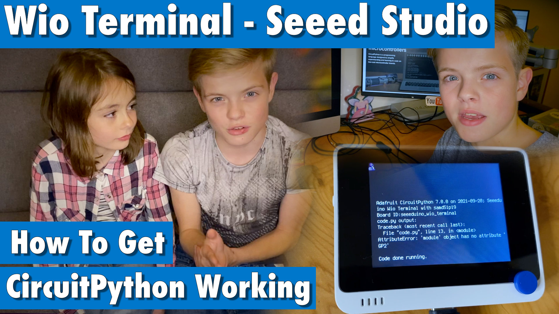 circuitPython on the wio Terminal