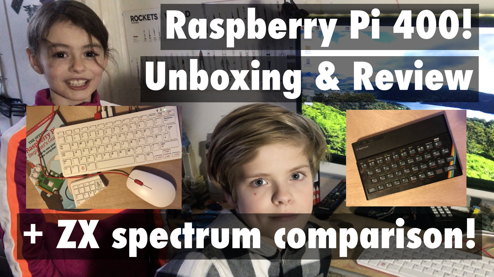 two pumpkins with 8x8 matrix pico pumpkin eyes