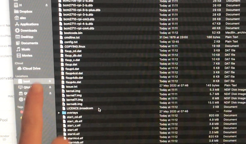 raspbian ssd contents