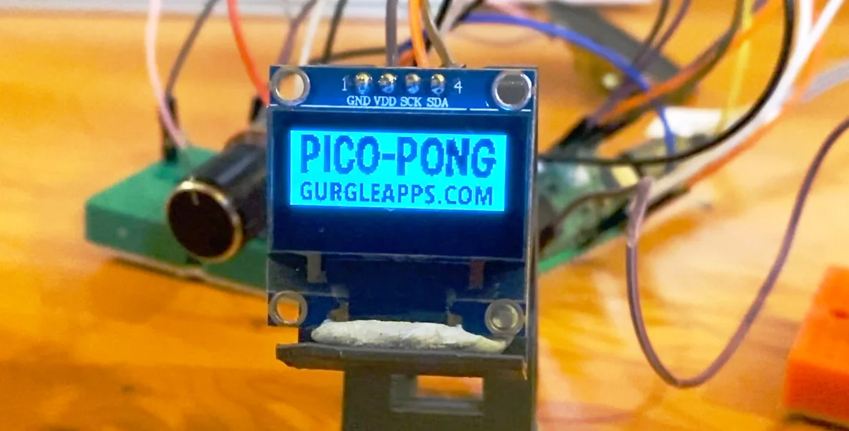 ssd1306 oled screen pico pong