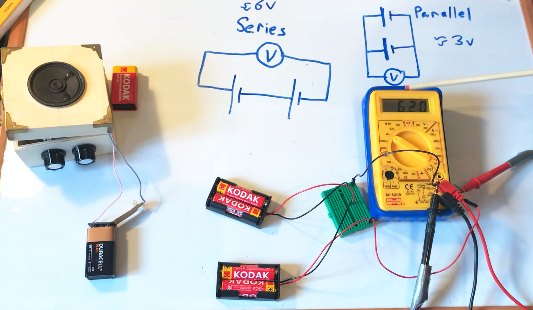 aaa batteries in series and parallel