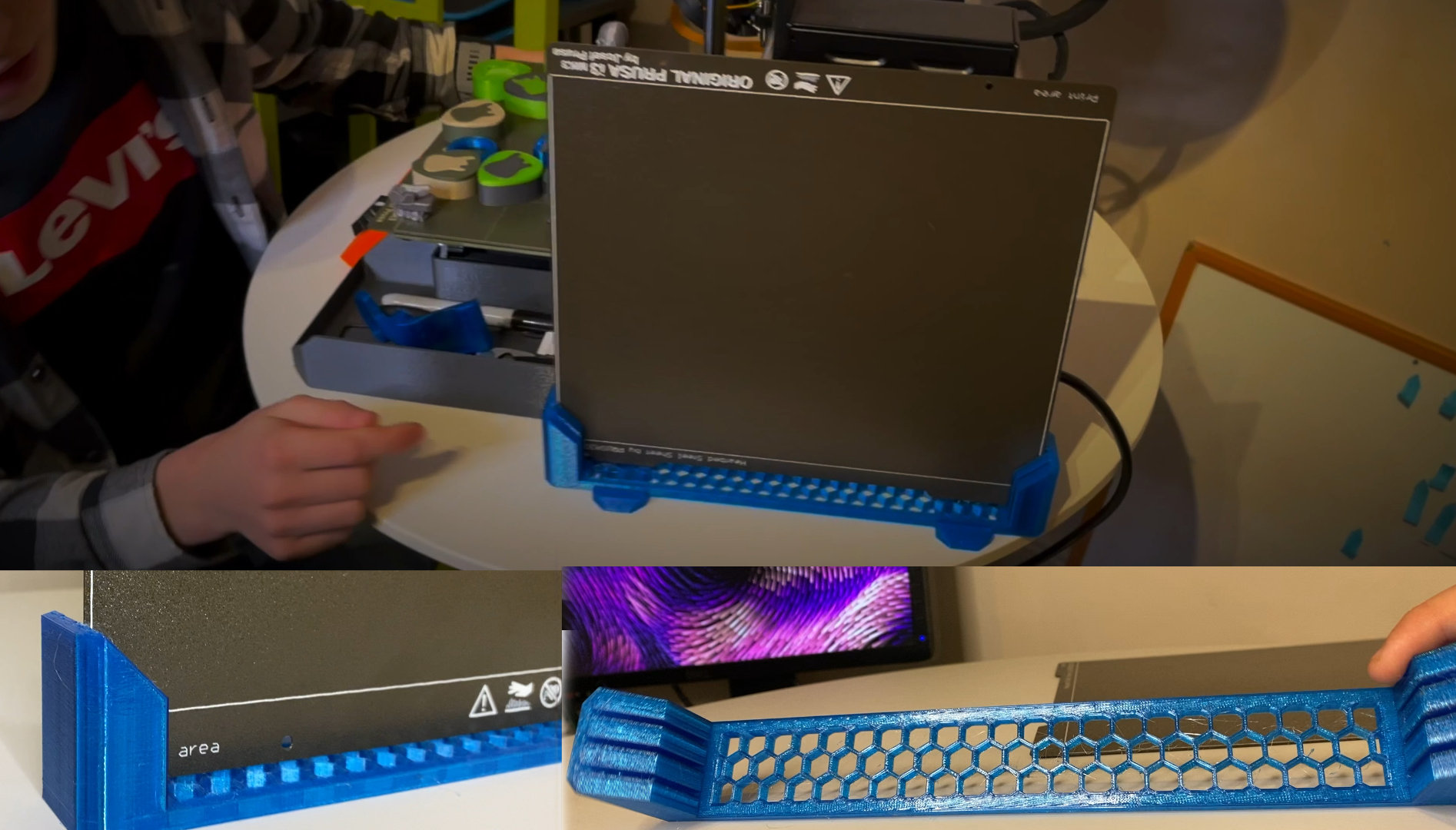 prusa steel sheet holder