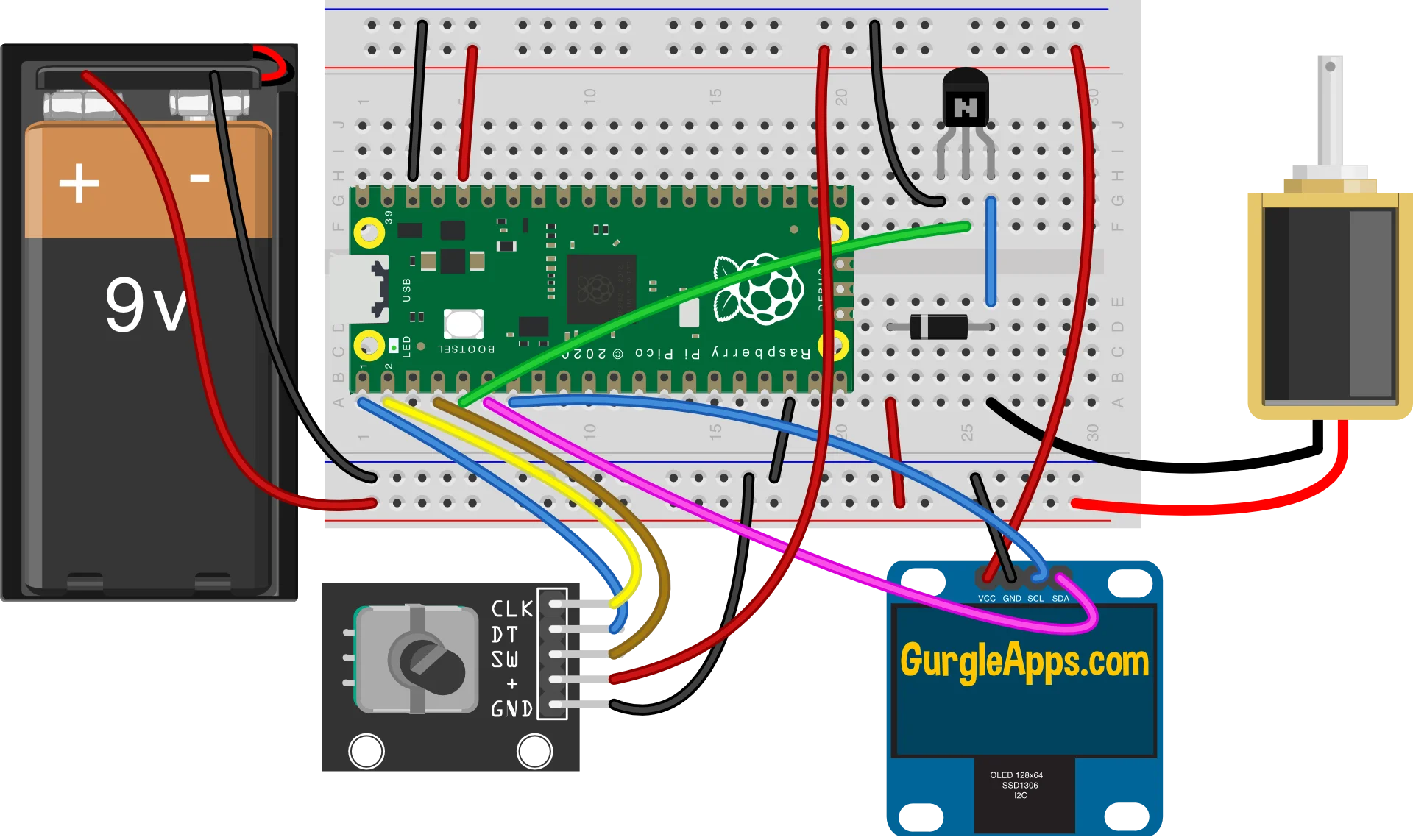 diy vibration generator circuit diagram